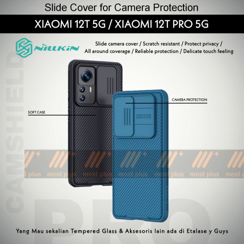 XIAOMI 12 T 5G / XIAOMI 12 T PRO 5G NILLKIN CAMSHIELD PRO ORIGINAL CASE CASING XIAOMI 12T 5G / XIAOM