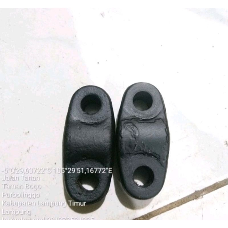 klem stang yamaha dt100 dt125 original besi