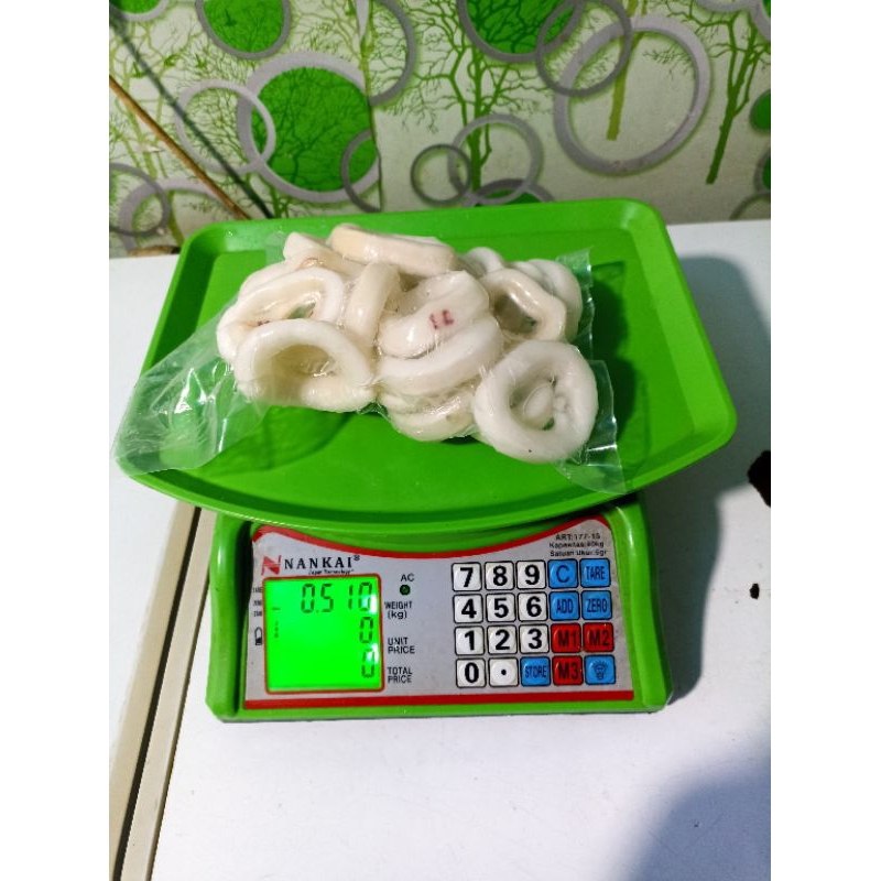 

cumi ring kemasan 500 gram