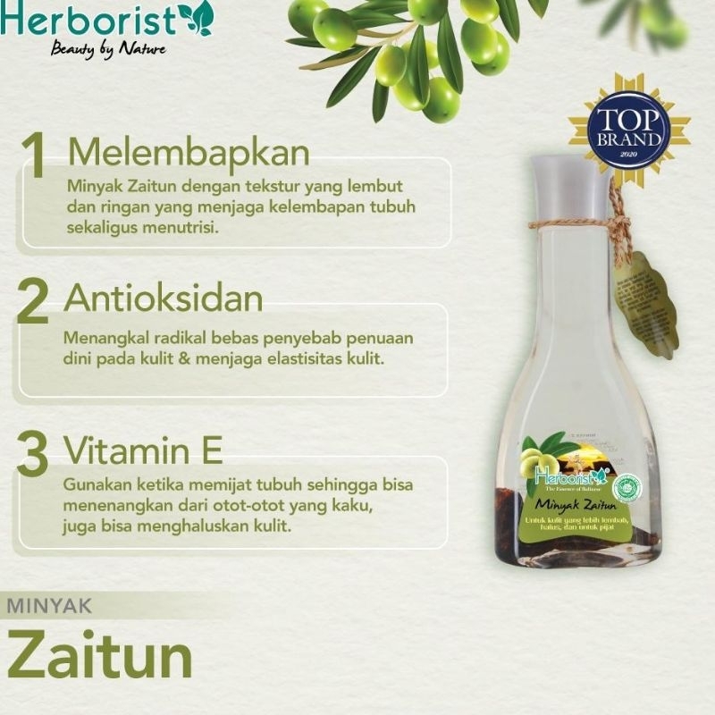 herborist minyak zaitun 150ml/75ml