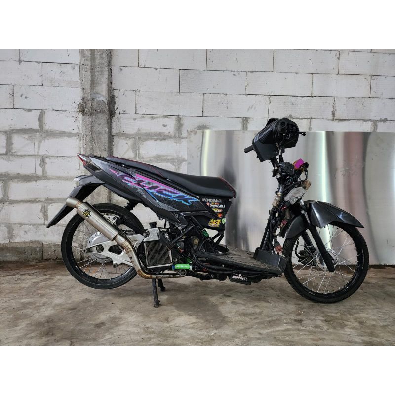 Knalpot Vario 150cc 175cc 200cc Pekajaman Muffler Full Stainless