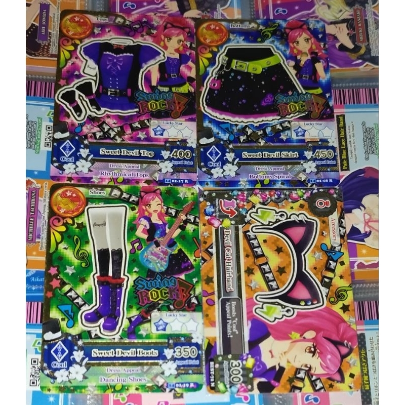 KARTU AIKATSU SEIRA SWEET DEVIL FULLSET