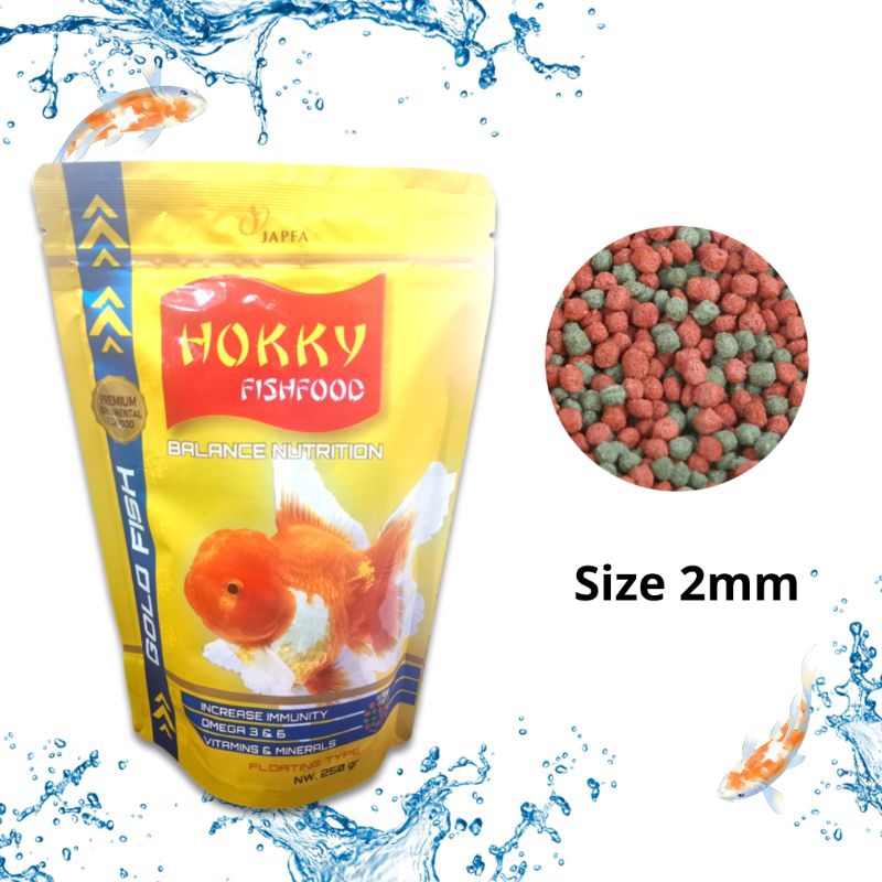 Makanan Ikan Hias HOKKY FISH FOOD BALANCE NUTRITION 250GR