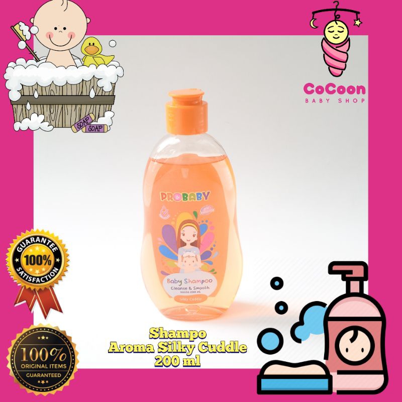 Sampo Bayi Pro Baby Probaby Shampoo Silky Cuddle 200 ml 200ml