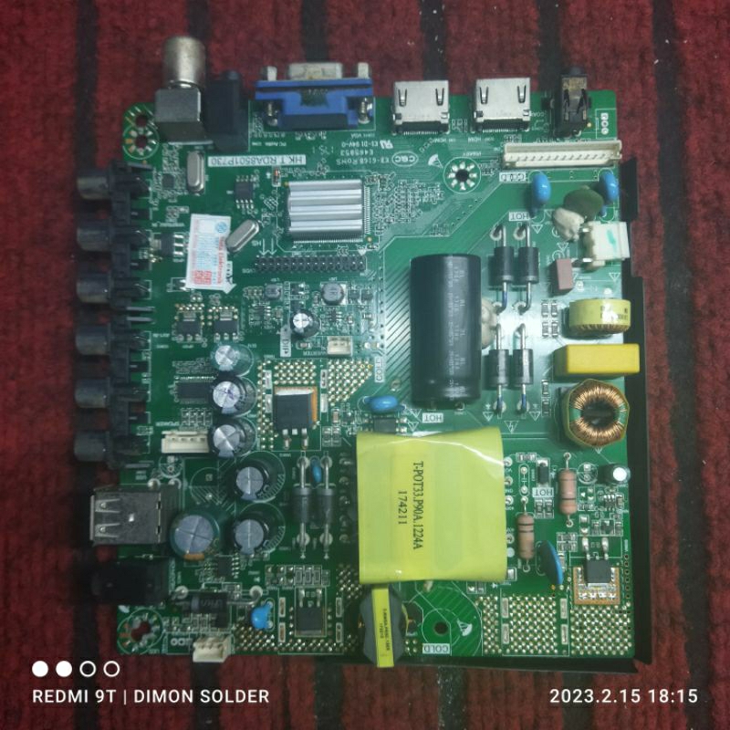 MB MAINBOARD TV COOCAA 39W3