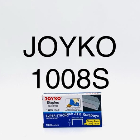 

ISI STAPLES JOYKO 1008S / Isi Steples Gun Tacker Guntacker Stapler Tembak Joyko 1008S / 13/8