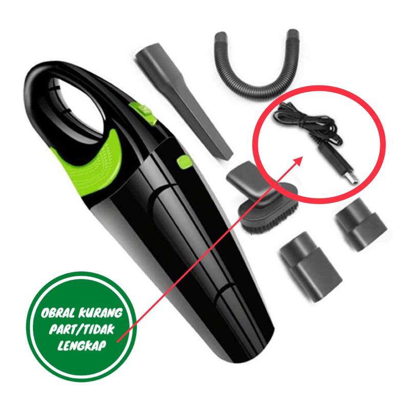 [OBRAL RIJEK] Handheld Vacuum Cleaner Penyedot Debu 120W 2500mAh - R6054