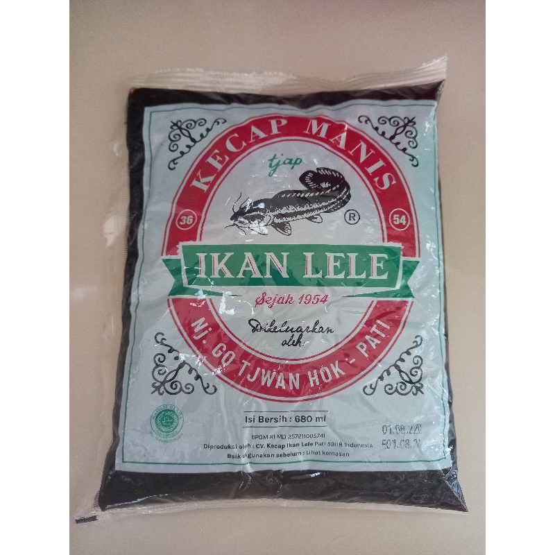 

Kecap Lele 680ml/1kg Manis dan Enak