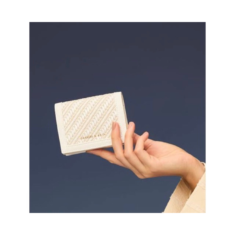 Dompet wanita import dompet ck snap button anyam dompet fashion wanita