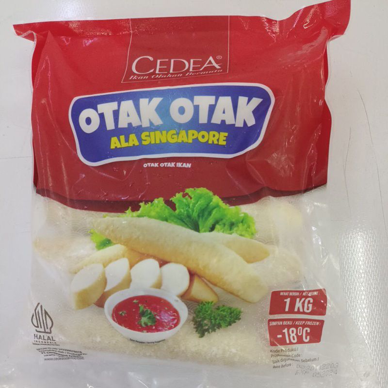 

CEDEA OTAK OTAK SINGAPUR 1KG