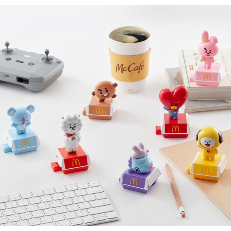 Mcdonald’s x BT21 Official Figure DI BACA DESKRIPSI NYA YA KA