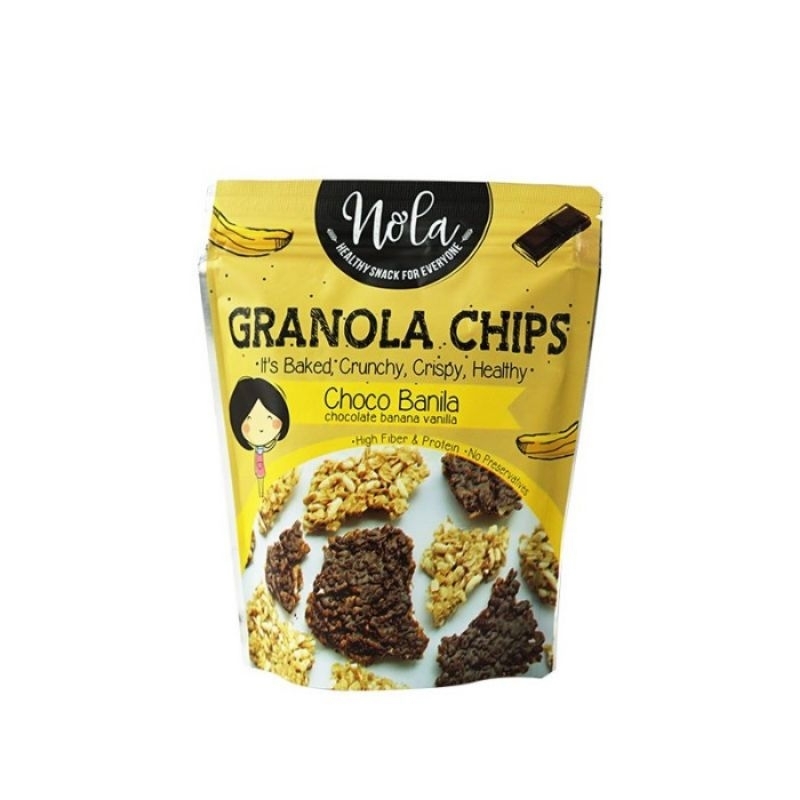 

NOLA GRANOLA CHIPS CHOCO BANILA 100 GRAM