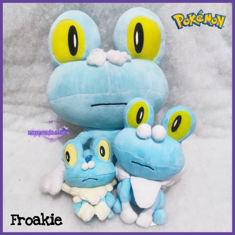 BONEKA POKEMON FROAKIE