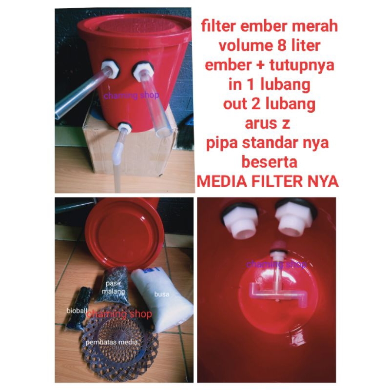 filter ember dan media filter
