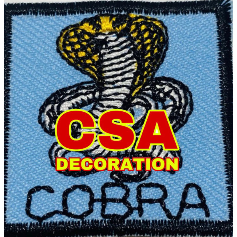 

TANDA REGU PRAMUKA PUTRA COBRA [ 10 BADGE + 1 BENDERA ] 1 SET