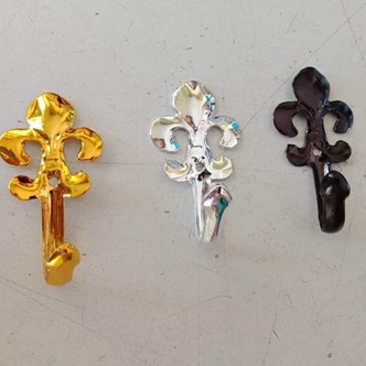 CANTOLAN GORDEN HOOK GORDEN KORDEN MINIMALIS SILVER -GOLD-HITAM