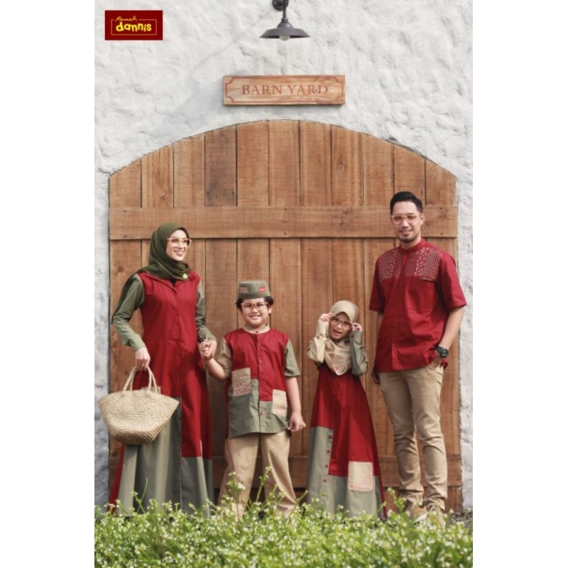 SARIMBIT D'EART TONE by DANNIS , Sarimbit Dannis  2023