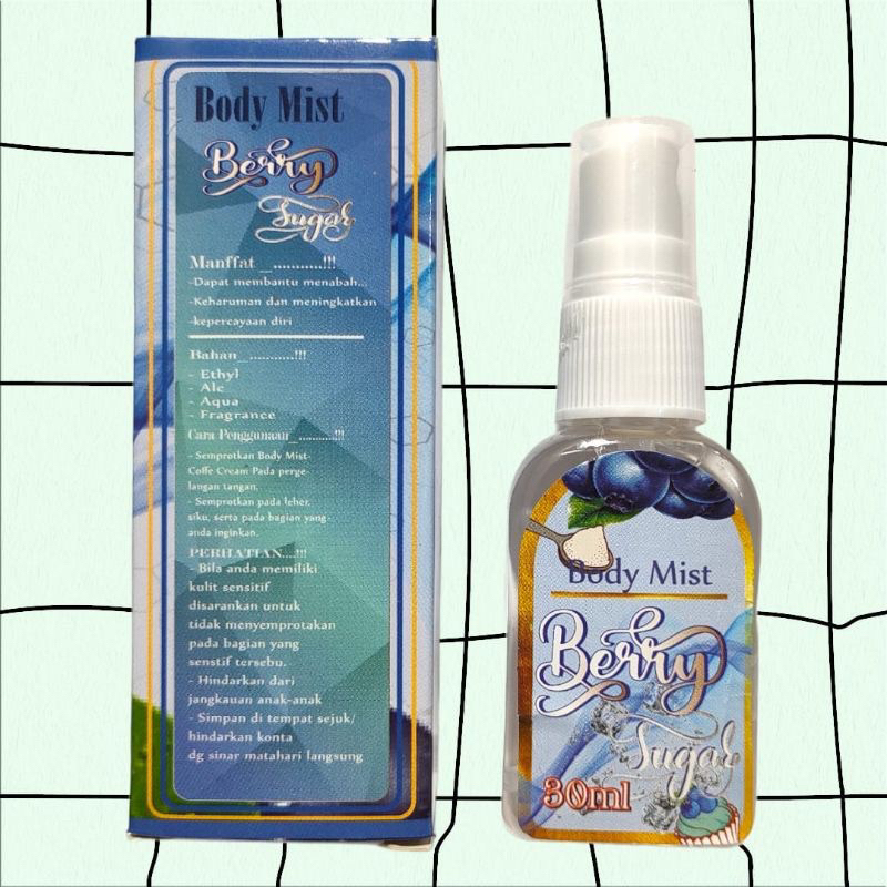 PARFUM BODY MIST SEGAR PRIA ATAU WANITA FG12