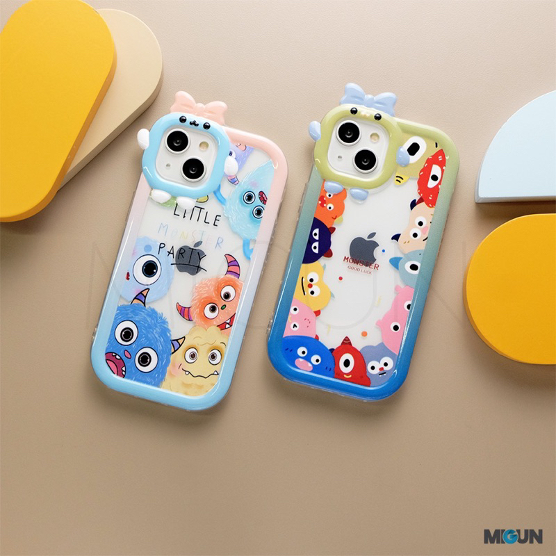 Cute! Little Monster Case - Case for iPhone 7 8 SE2020 7+ 8+ X XS XR XSMAX 11 12 13 MINI PRO PROMAX 14 14PLUS 14PRO 14PROMAX