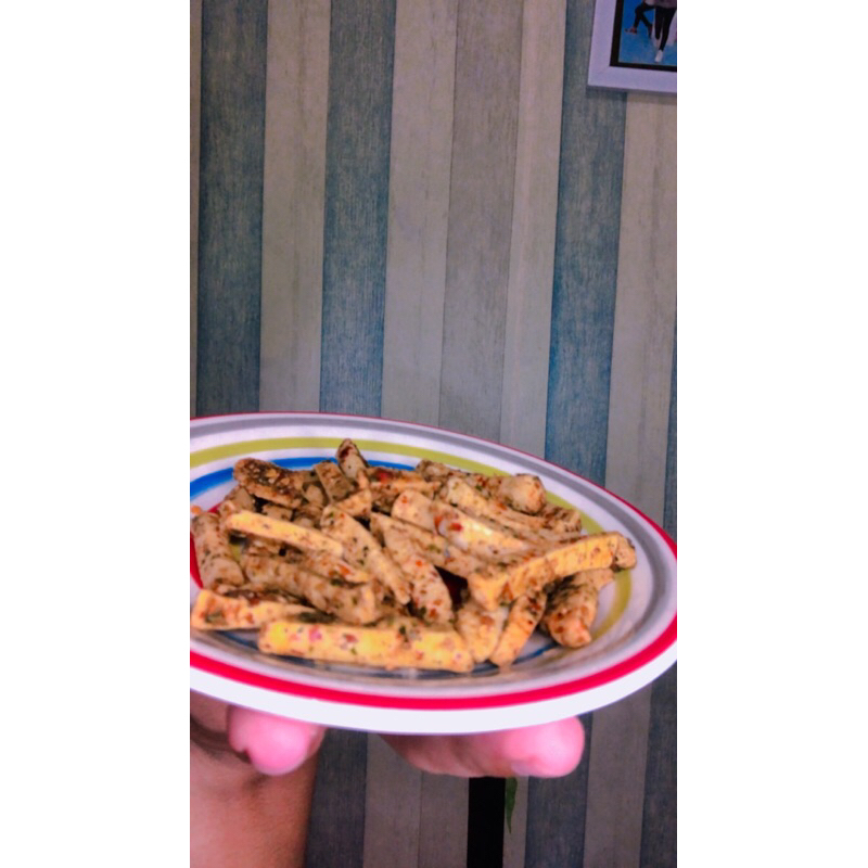 

basreng pedas daun jeruk 1 kg