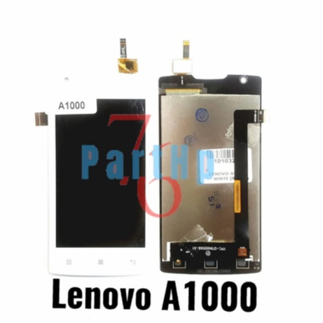 Lcd Touchscreen Fullset Kwalitas Ori oem Lenovo A1000 - Versi Lama - Putih