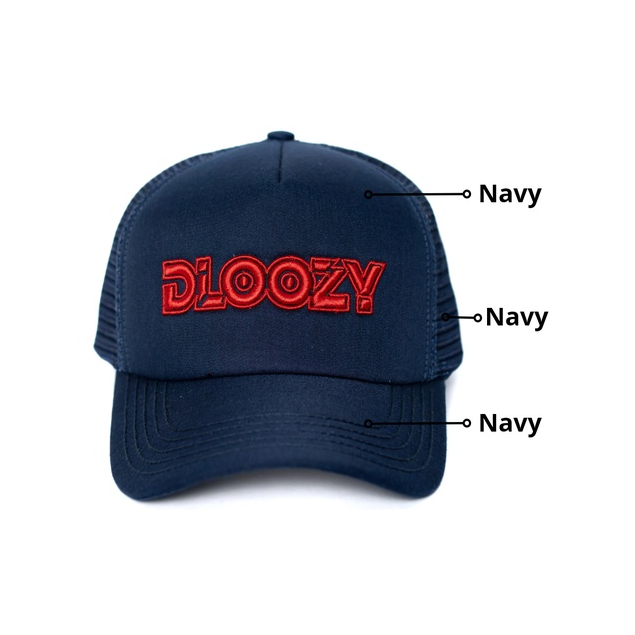 Dloozy Topi Trucker Jaring Pria Dewasa Original Dlz29