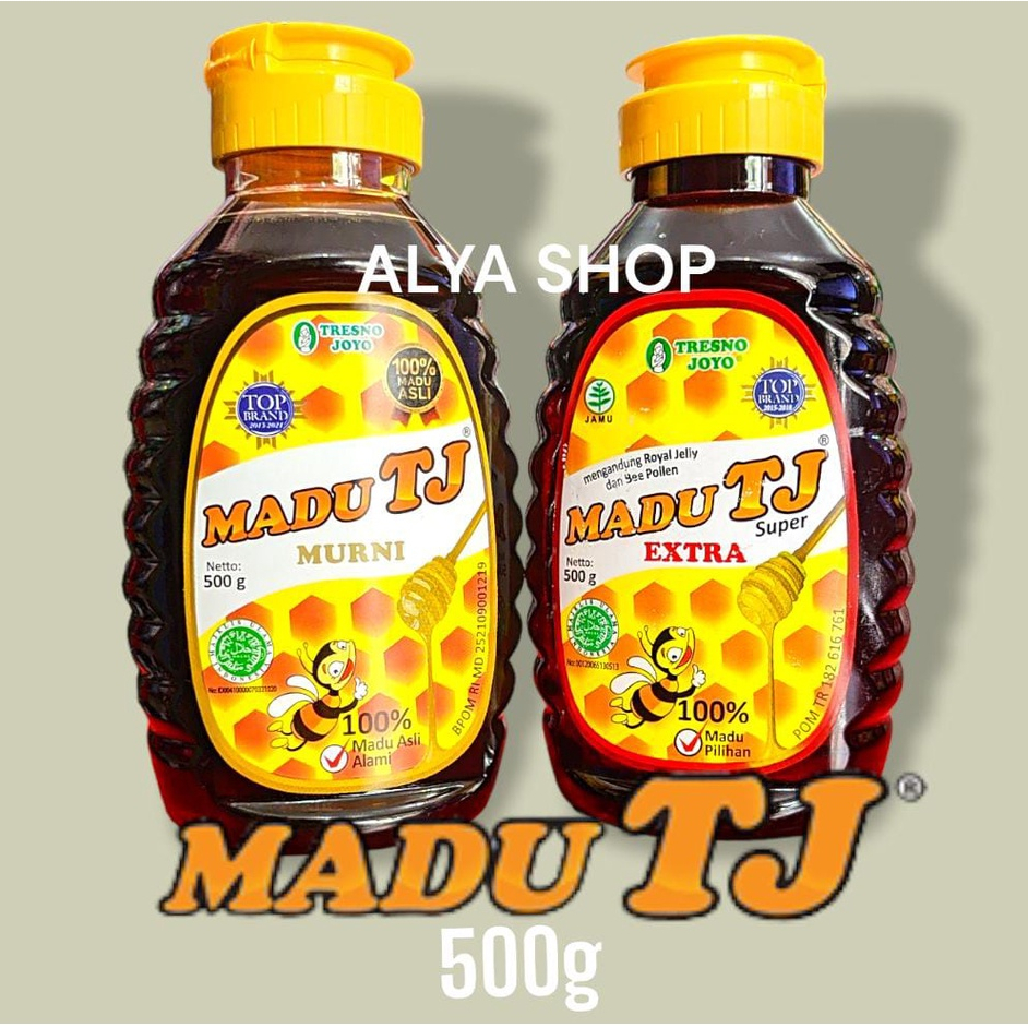 Madu TJ Tresno Joyo / Madu TJ Super / Madu TJ Murni BOTOL 500g