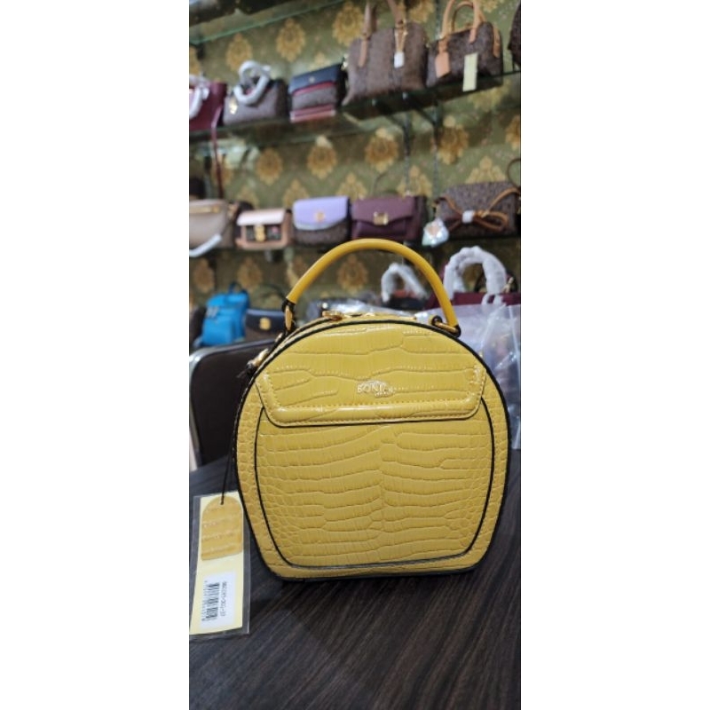 Tas Bonia Sonia Croco Yellow