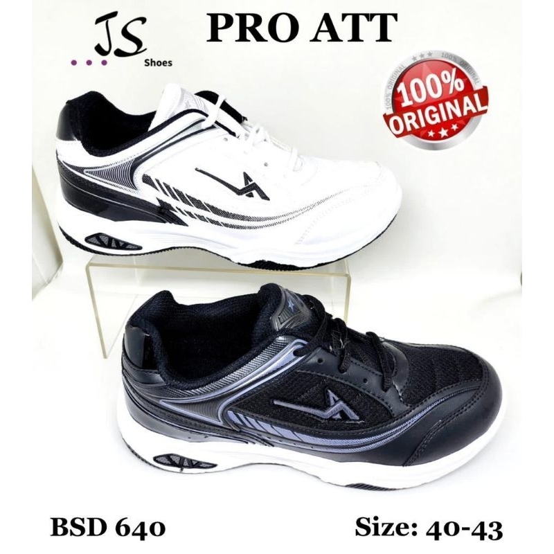 PRO ATT BSD 640 - SEPATU SNEAKERS TALI PRIA DEWASA MERK PRO ATT ORIGINAL