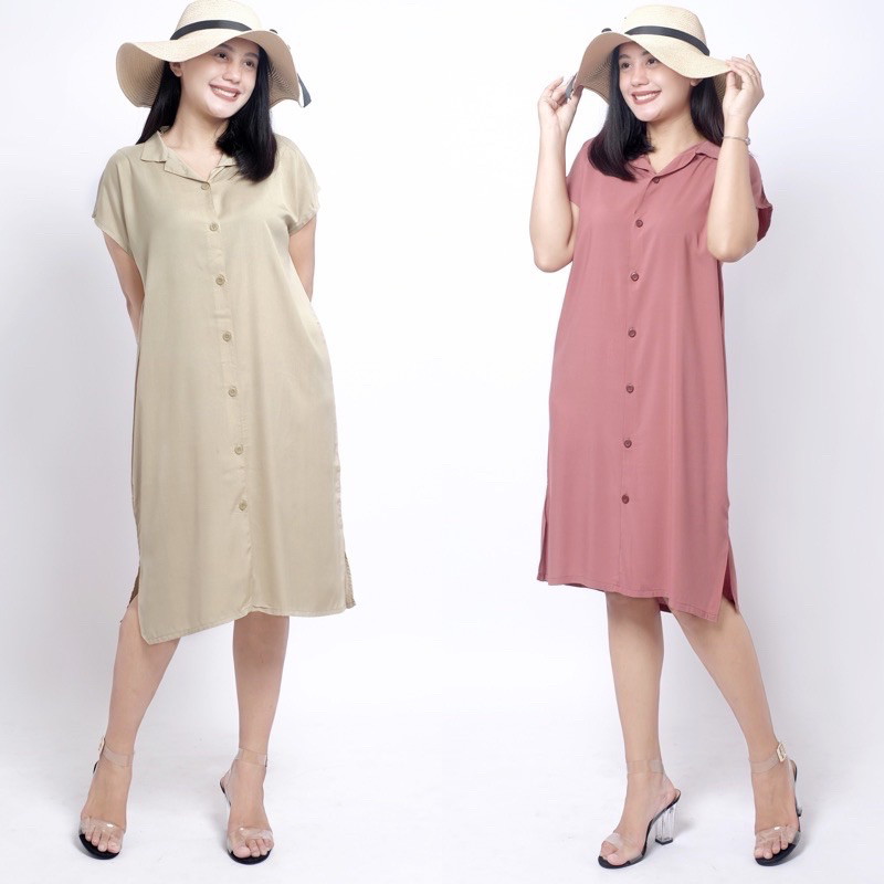 Daster Piyama Full Kancing / Piyama Kekinian