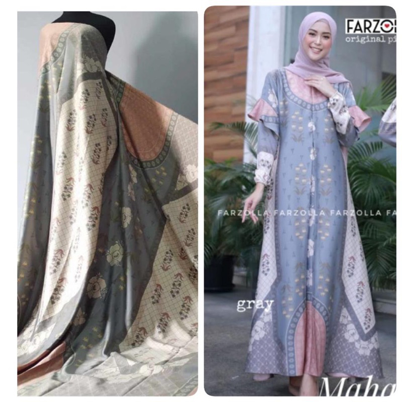 Bahan Kain Maxmara Lux Motif Salju Terbaru Grade A ,Terbaru
