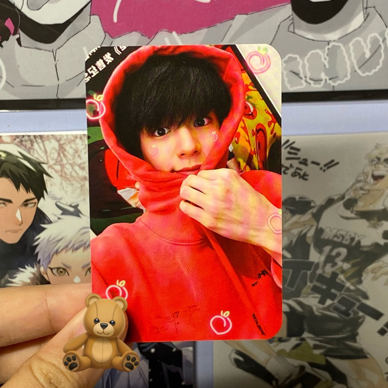 pc photocard jeno benefit withfans hot sauce nct dream