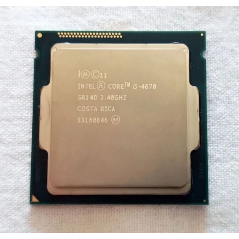 CORE i5 4670 3.4ghz  LGA 1150