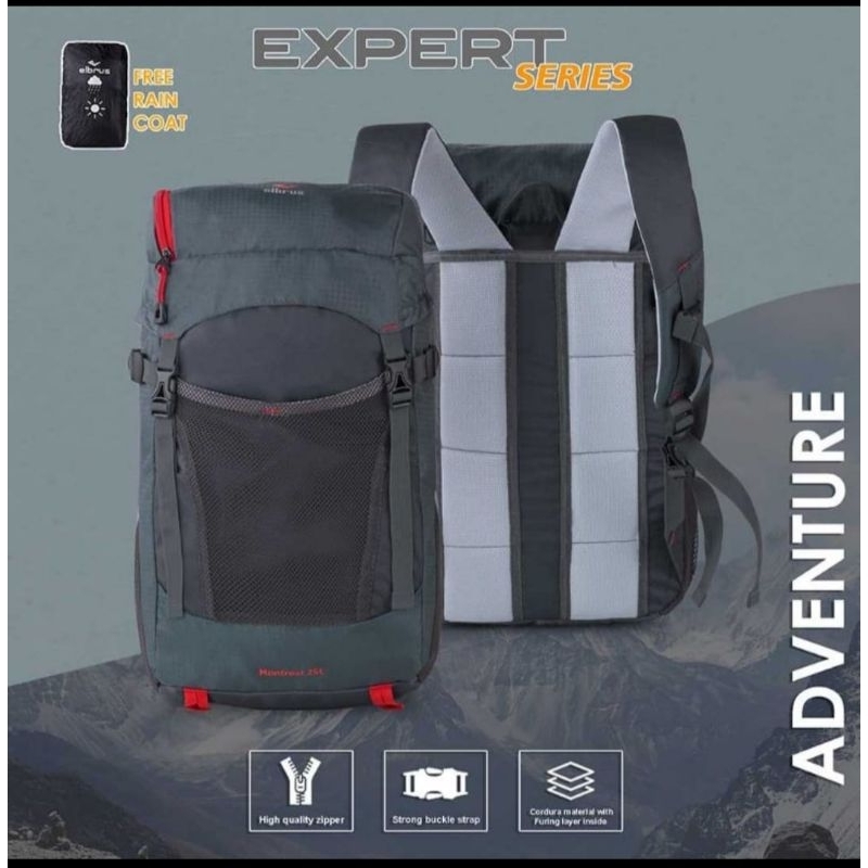 Tas Ransel Elbrus Montreal 25L Adventure Outdoor # Tas Backpack Elbrus # Tas Daypack Elbrus