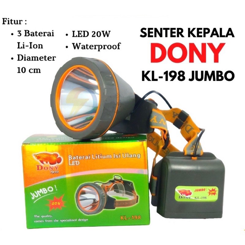 Dony Senter Kepala KL198 20w