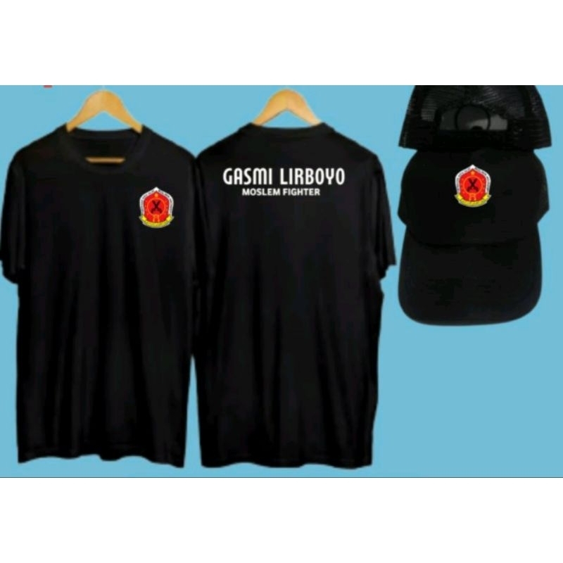 KAOS BONUS TOPI SENI BELA DIRI GASMI LIRBOYO