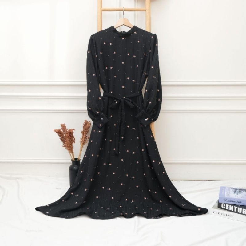 Rosana / Gamis / Long Dress / Rayon Crinkle Premium