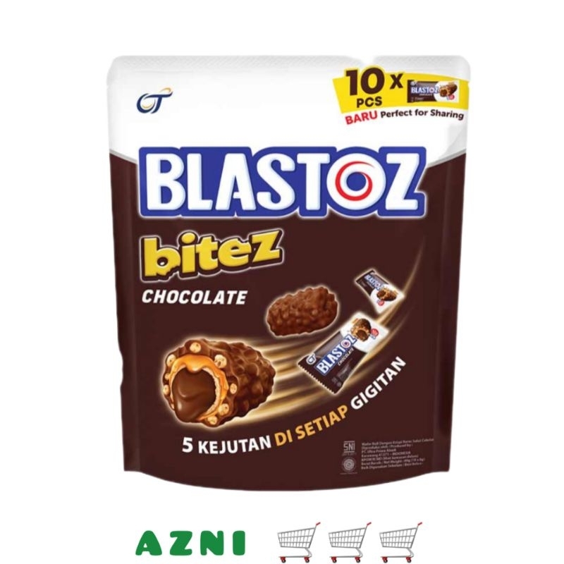 

BLASTOZ Bitez Chocolate Pouch 10 x 8gr