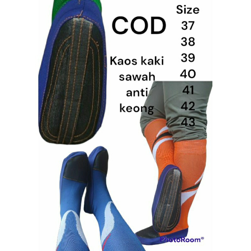 kaos kaki anti keong