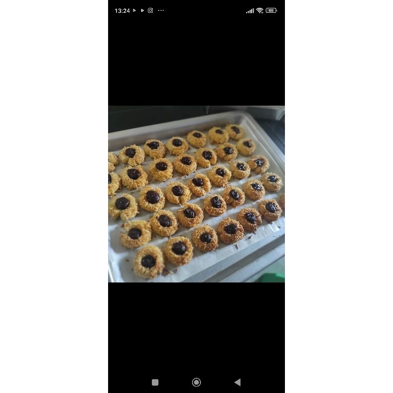 

kue thumbrin coklat