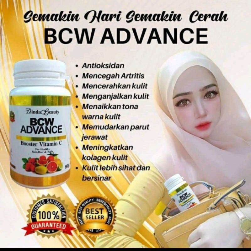 BCW ADVANCE ORIGINAL DINDA BEAUTY / BEAUTY C WHITENING / PEMUTIH KULIT