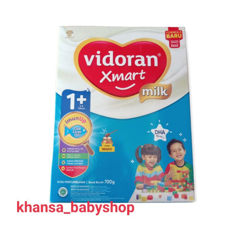 Susu Bayi Vidoran Xmart 1+ , Vidoran Xmart 3+