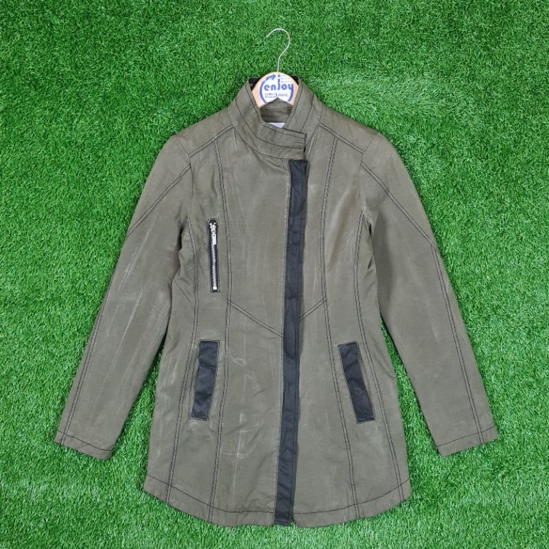 jaket parka panjang cewek wanita fashion TAKE second preloved pl bekas seken