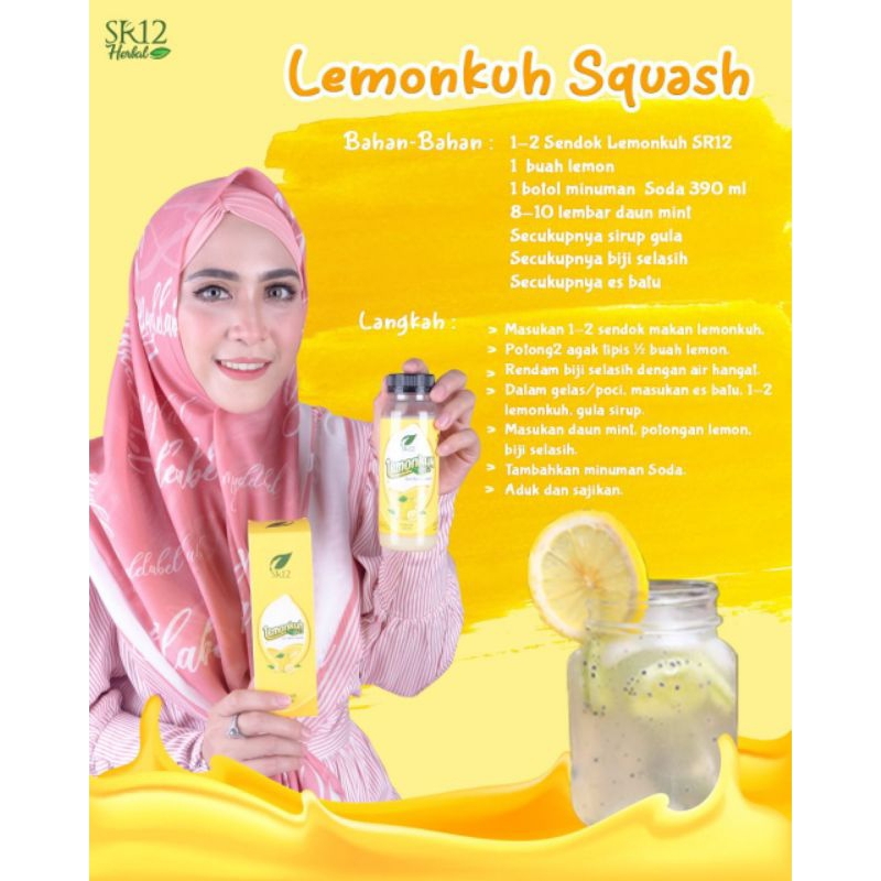 

Lemonku SR12 Sari Buah Lemon Asli