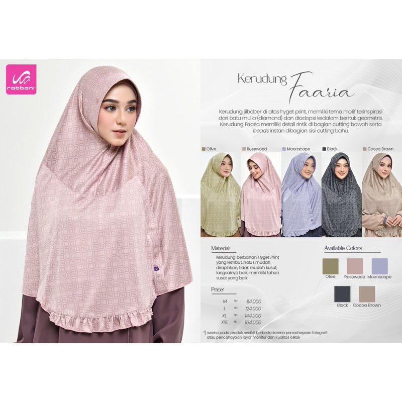 Kerudung Faaria Rabbani ORI