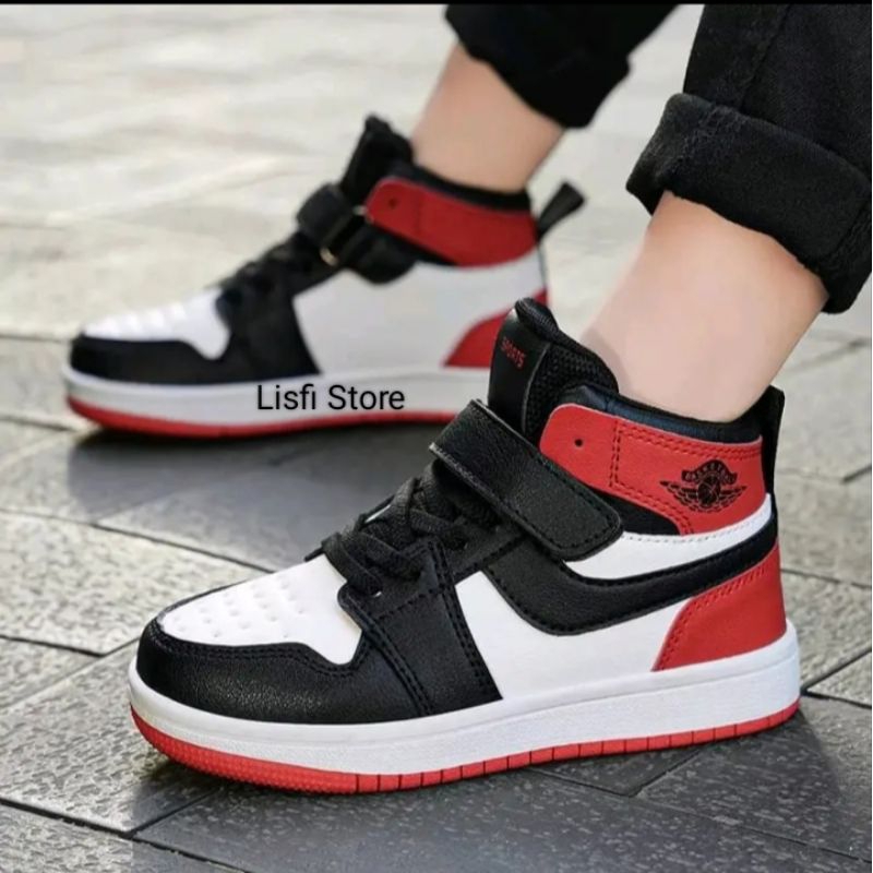 SEPATU SNEAKER ANAK MODEL JORDAN UKURAN 28 SAMPAI 38