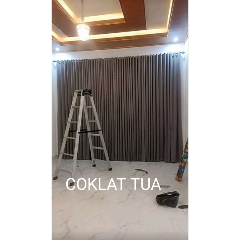 GORDEN TEBAL,POLOS PREMIUM UKURAN 24 RING/LUBANG, 12GELEMBUNG/GELOMBANG