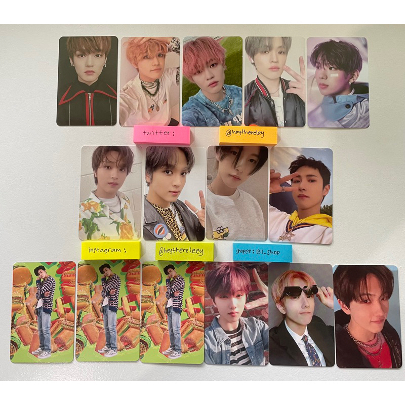 PHOTOCARD PC NCT DREAM HELLO FUTURE HOT SAUCE RESONANCE UNIVERSE HAECHAN CHENLE JISUNG RENJUN SHOTAR