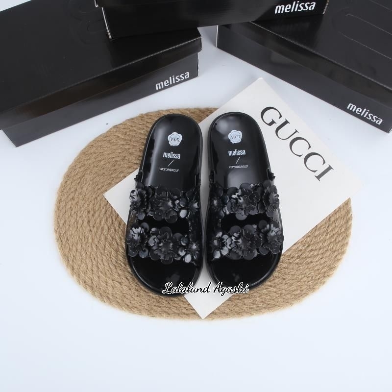 Sandal  Viktor and Rolf Blossom melissa AD/sandal bunga melissa/sandal jelly melissa