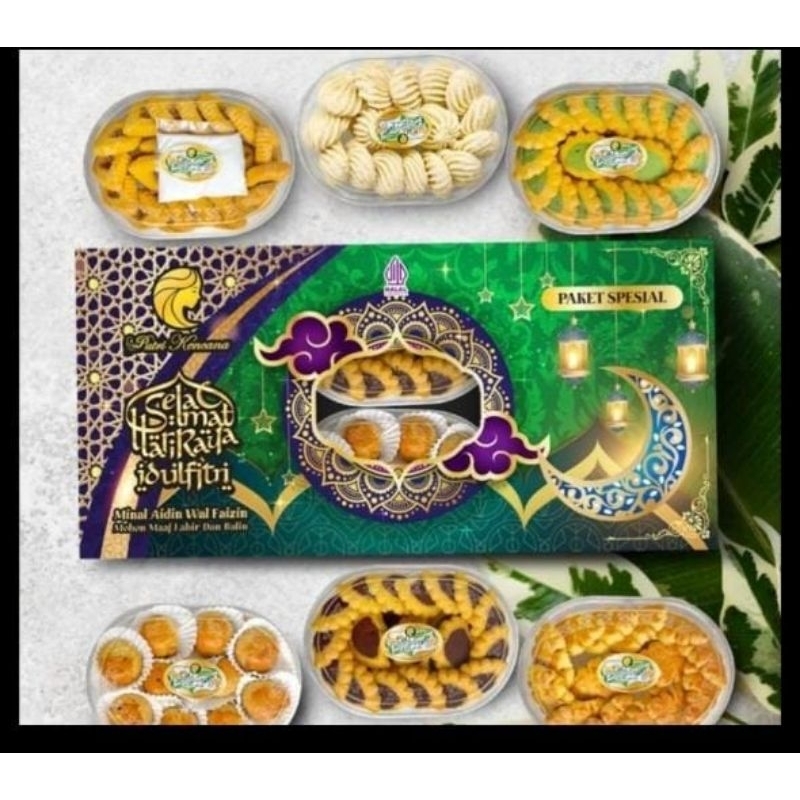 

kue kering PutriKencana 6in1 Parcell Ramadhan Idul Fitri 2023